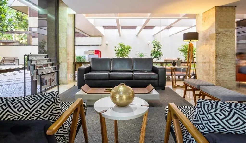 Apart Otel La Residence Paulista - Flat 506 - Residence Service + Academia + Piscina Sao Paulo